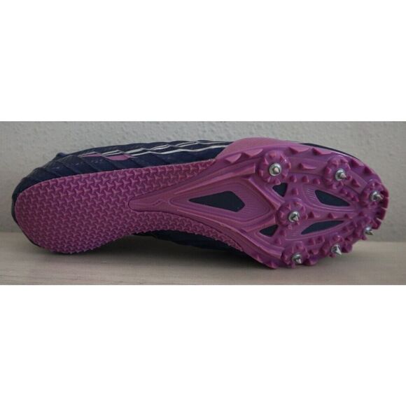 Saucony S19055-33 Women's Sz 9B Indigo/Grape Spitfire 5 Racing Shoes - Picture 6 of 9